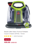 Bissell Carpet Cleaner – BestBuy