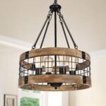 4-Light Rustic Chandelier for Entryway on Sale – Amazon