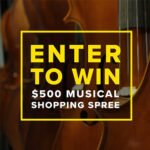 Win a Tom Lee Music shopping spree valued at $500