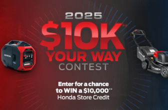Honda $10K Your Way Contest – Win a $10,000 Store Credit