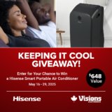 Win Hisense Portable Air Conditioner – Visions Electronics