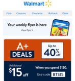 Walmart Canada – 15$ Coupon Code