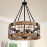 4-Light Rustic Chandelier for Entryway on Sale – Amazon