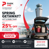 Save 25% on YYC Calgary Airport Parking