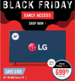 LG 65″ 4K LED Smart TV – The Brick
