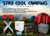 Win $1000 in Outdoor & Camping Gear – Stay Cool Giveaway