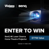 Win a BenQ 4K Laser Cinema Projector ($7798 value)